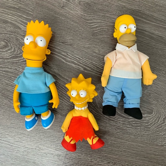 1990 simpsons dolls